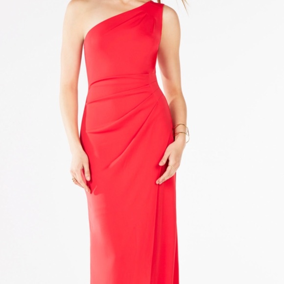BCBGMaxAzria Dresses & Skirts - BCBGMAXAZRIA One Shoulder Gown
